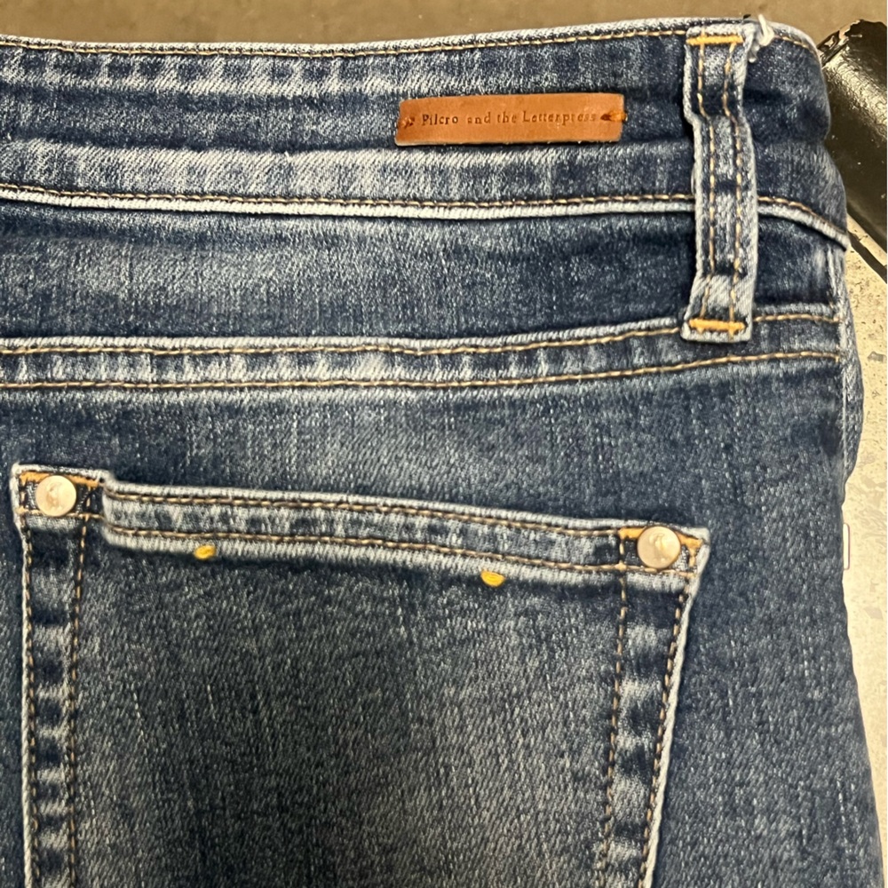 Anthropologie Pilcro Parallel Patchwork Straight … - image 7